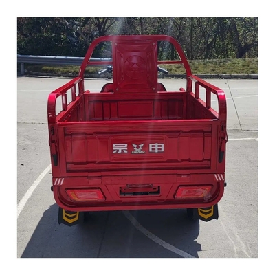 Off Road Zongshen E Cargo Cabina 1000W Triciclos elétricos para adultos Condução quilometragem 70-90km