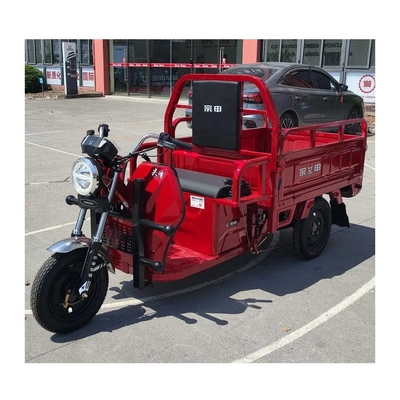 Triciclo eléctrico Tuk Tuk pesado para carga 1500*1000*280mm Distância percorrida≥90km