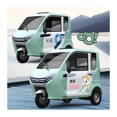 Triciclos Tuktuk de cabine fechada duráveis para auto-riquixá elétrico em Bangladesh