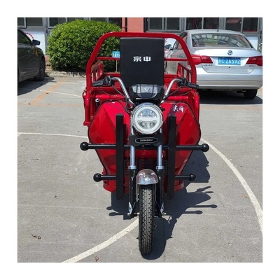 Triciclo elétrico para idosos Scooter elétrico de três rodas Van 1,3*0,95m Capacidade de classificação ≥25°