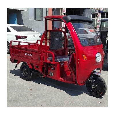 Motocicleta de carga com diferencial de 1000 Watt com tamanho de pneu 3.00-12 / 3.00-12 e tensão de 60V
