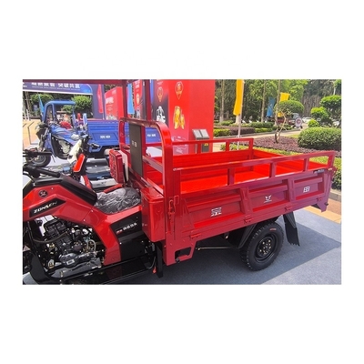 201 Triciclo de 250 cc com motor sem escova de gasolina, com cabine e capacidade de carga útil de ≥ 400 kg
