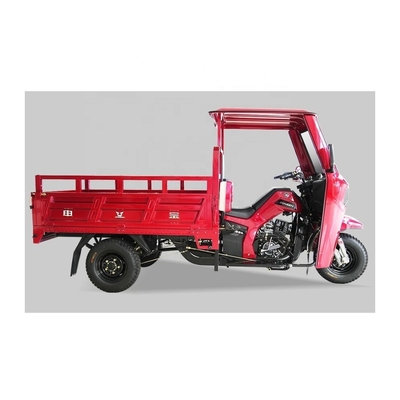 201 Triciclo de 250 cc com motor sem escova de gasolina, com cabine e capacidade de carga útil de ≥ 400 kg