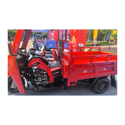 Versátil e durável Capacidade de carga útil de 400 kg Triciclo com motor a gasolina para carga pesada