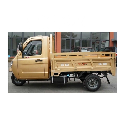 Triciclo de carga de gasolina com cabine fechada 250cc no Quénia Capacidade de carga útil ≥400kg para carga