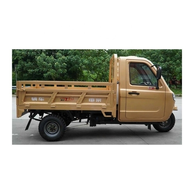 Triciclo de carga de gasolina com cabine fechada 250cc no Quénia Capacidade de carga útil ≥400kg para carga