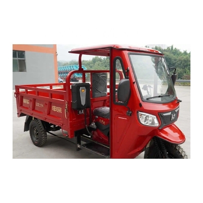 Angola Off Road Drive Motor de gasolina Triciclo de carga motorizado com tamanho de pneu 5,00-12