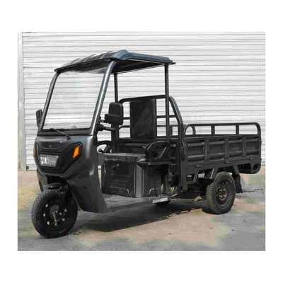 Grade Ghana EV Motor Triciclo de três rodas com sistema de travagem de tambor dianteiro traseiro