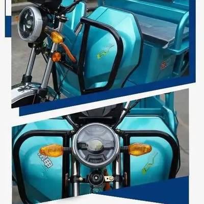 Triciclo elétrico motorizado de carga / ciclomotor de três rodas adulto com tempo de carga de 3-5h