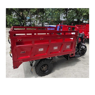 Sistema de travagem de tambor dianteiro e de tambor traseiro Triciclo de carga motorizado de 3 rodas para adultos