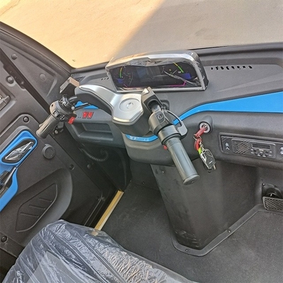 Disco dianteiro Disco traseiro Sistema de travagem de três rodas Mobilidade de três passageiros Triciclo elétrico