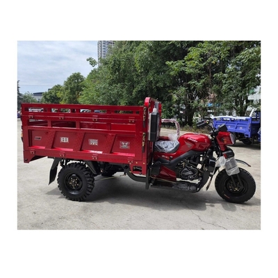 250cc Motor de gasolina aberto Triciclos motorizados com sistema de travagem de tambor dianteiro e traseiro