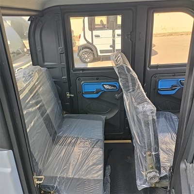 Sistema de travagem de disco dianteiro e traseiro Carro elétrico E Triciclo para 3 passageiros na Índia