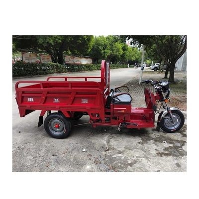 Triciclo especial de transporte de mercadorias com motor MXZS 1A13 e velocidade máxima de 60 km/h