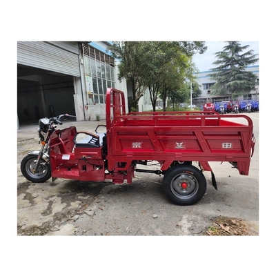 Triciclo especial de transporte de mercadorias com motor MXZS 1A13 e velocidade máxima de 60 km/h