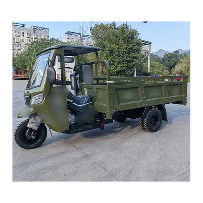 300cc Jinqing Motor de eixo médio refrigerado a água Suspensão dianteira Trimoto de gasolina