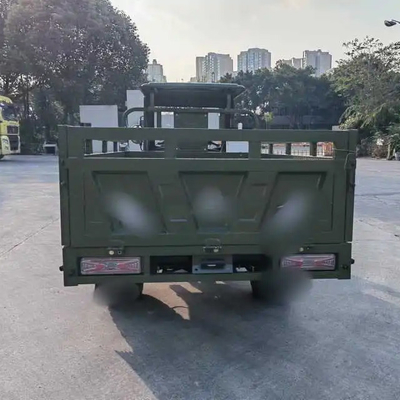 300cc Jinqing Motor de eixo médio refrigerado a água Suspensão dianteira Trimoto de gasolina