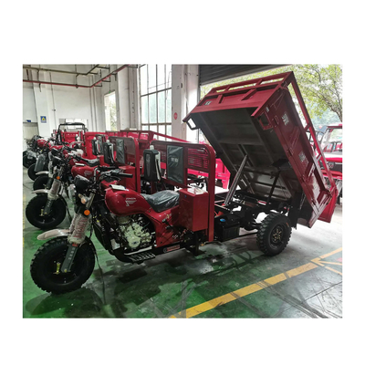 Triciclo de carga de 250 cc com motor Jinqing EFI refrigerado a água para entrega de carga