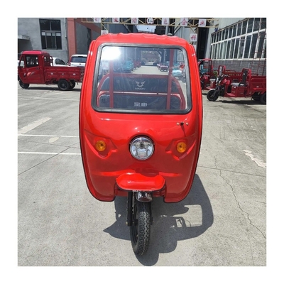 Triciclo elétrico de 1980 mm com cabine fechada e suspensão traseira de mola de 6 folhas