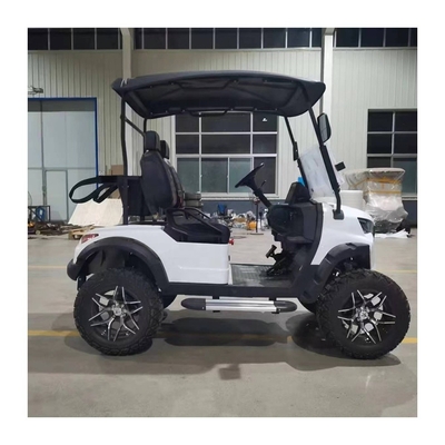 Carrinho de golfe elétrico de 4 lugares Posição de pé do carro de cauda 48V LiFePO4 baterias de lítio