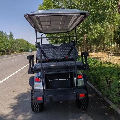 Carrinho de golfe elétrico de 4 lugares Posição de pé do carro de cauda 48V LiFePO4 baterias de lítio