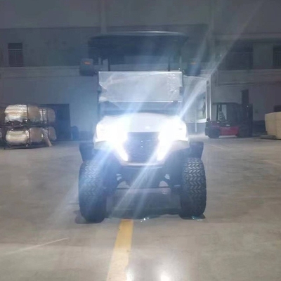 Carrinho de golfe elétrico de 4 lugares Posição de pé do carro de cauda 48V LiFePO4 baterias de lítio