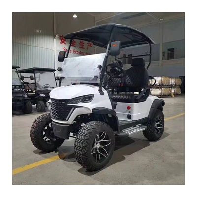 Automóvel equipado com carro de golfe elétrico de 4 lugares Buggy Club Car com posição de pé do carro de cauda