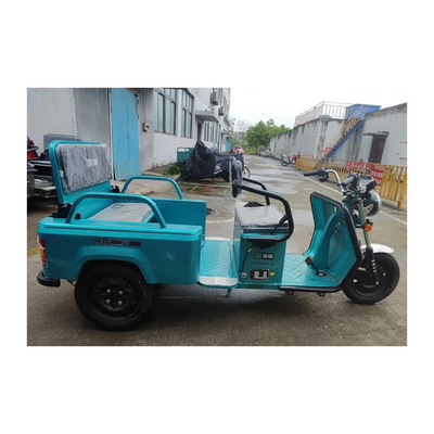Tipo de carroceria aberta Trike de carga elétrico para adultos 60V Voltagem 3 rodas triciclo elétrico