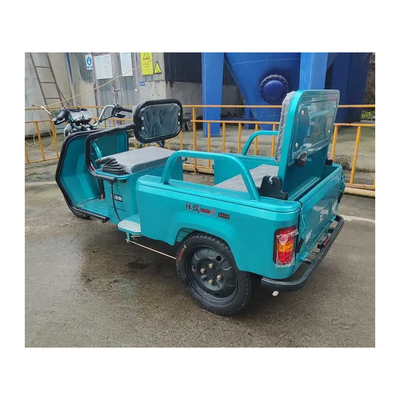 Tipo de carroceria aberta Trike de carga elétrico para adultos 60V Voltagem 3 rodas triciclo elétrico